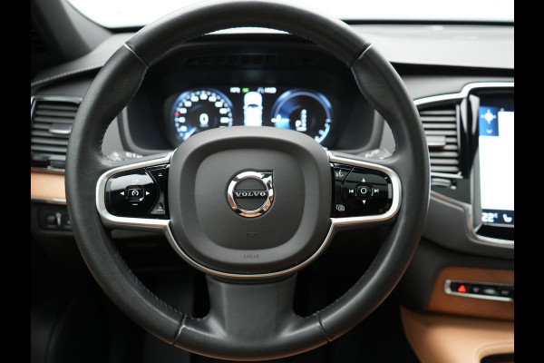 Volvo XC90 T8 Twin Engine AWD Inscription 7 Persoons Plug In Hybrid 394pk Dealer O.H. PHEV | Panodak | Adaptive Cruise | 360 Camera | Harman & Kardon | Lederen Sportstoelen Memory & Verwarmd | Apple Carplay | Virtual | Keyless | Blis | Navigatie | DAB |