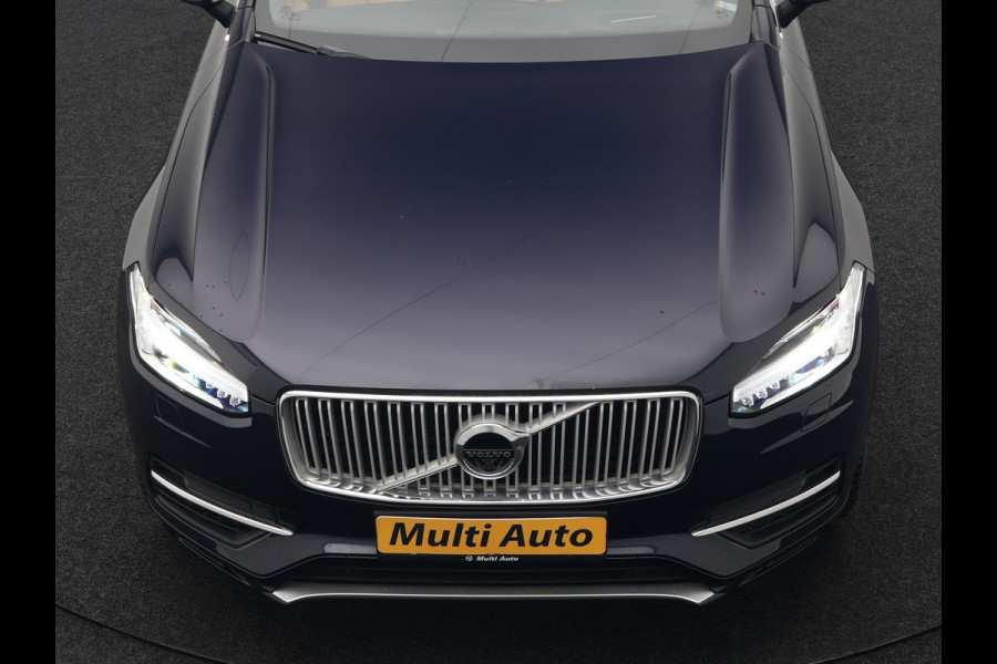 Volvo XC90 T8 Twin Engine AWD Inscription 7 Persoons Plug In Hybrid 394pk Dealer O.H. PHEV | Panodak | Adaptive Cruise | 360 Camera | Harman & Kardon | Lederen Sportstoelen Memory & Verwarmd | Apple Carplay | Virtual | Keyless | Blis | Navigatie | DAB |