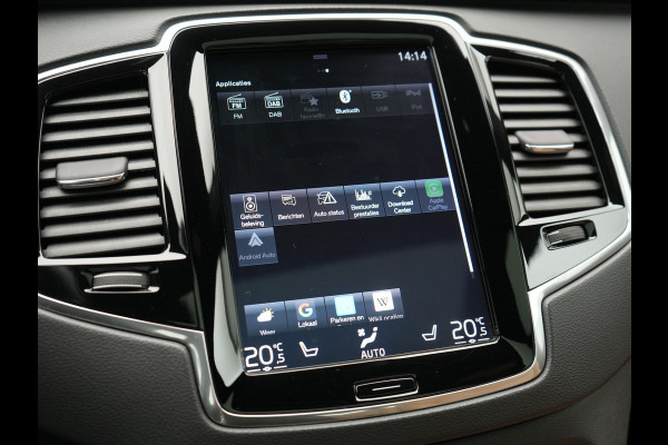 Volvo XC90 T8 Twin Engine AWD Inscription 7 Persoons Plug In Hybrid 394pk Dealer O.H. PHEV | Panodak | Adaptive Cruise | 360 Camera | Harman & Kardon | Lederen Sportstoelen Memory & Verwarmd | Apple Carplay | Virtual | Keyless | Blis | Navigatie | DAB |