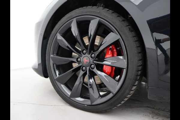Tesla Model S 100D PERFORMANCE P100D 612 PK + 21 INCH | AUTOPILOT | CARBON | SCHUIFDAK| LUCHTVERING