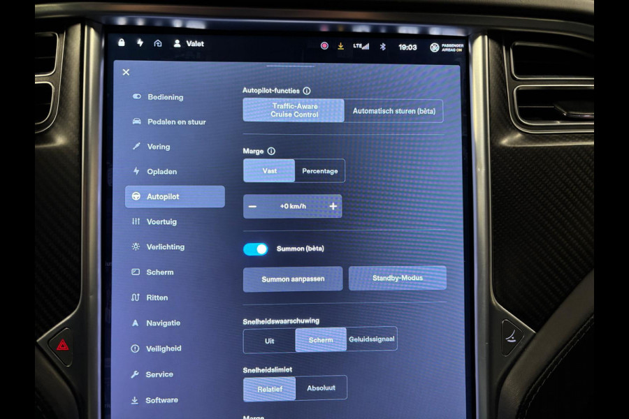 Tesla Model S 100D PERFORMANCE P100D 612 PK + 21 INCH | AUTOPILOT | CARBON | SCHUIFDAK| LUCHTVERING