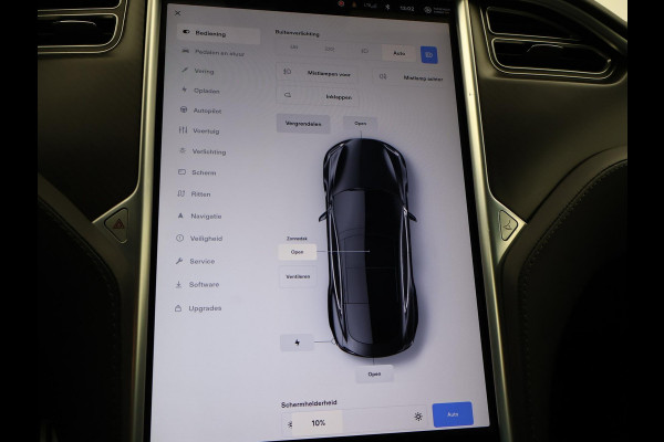 Tesla Model S 100D PERFORMANCE P100D 612 PK + 21 INCH | AUTOPILOT | CARBON | SCHUIFDAK| LUCHTVERING