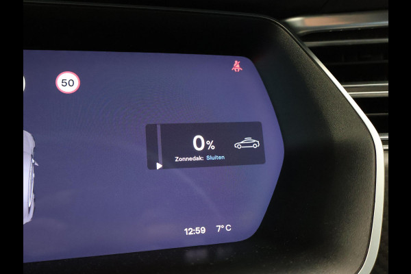 Tesla Model S 100D PERFORMANCE P100D 612 PK + 21 INCH | AUTOPILOT | CARBON | SCHUIFDAK| LUCHTVERING