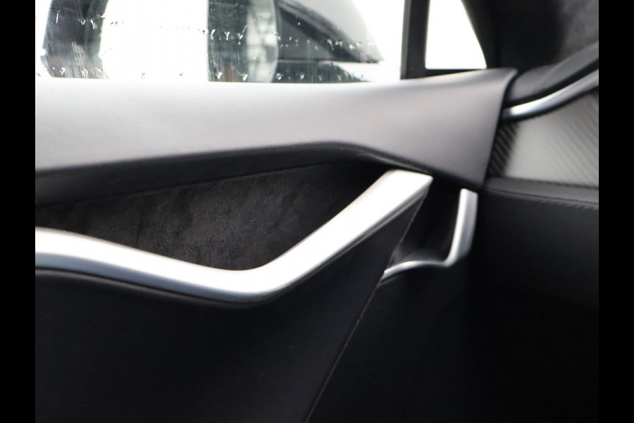 Tesla Model S 100D PERFORMANCE P100D 612 PK + 21 INCH | AUTOPILOT | CARBON | SCHUIFDAK| LUCHTVERING