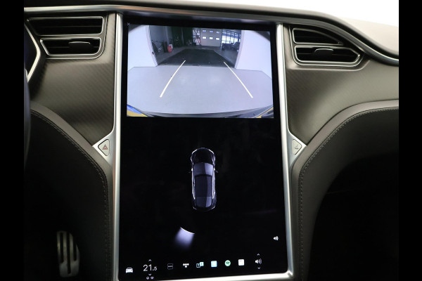 Tesla Model S 100D PERFORMANCE P100D 612 PK + 21 INCH | AUTOPILOT | CARBON | SCHUIFDAK| LUCHTVERING
