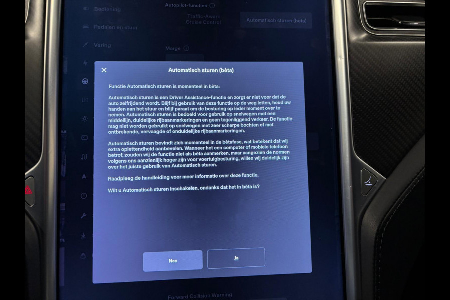 Tesla Model S 100D PERFORMANCE P100D 612 PK + 21 INCH | AUTOPILOT | CARBON | SCHUIFDAK| LUCHTVERING