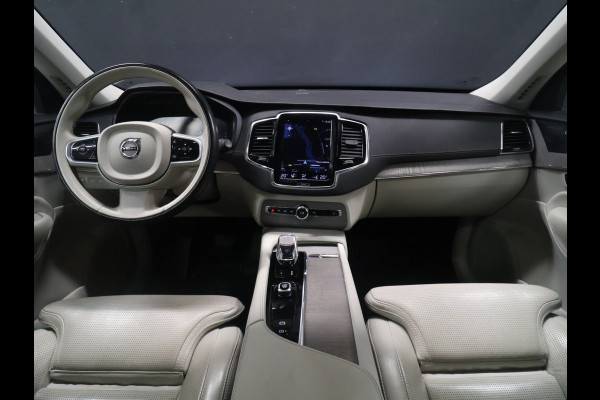 Volvo XC90 2.0 T8 Recharge AWD Inscription Exclusive [7-ZITS, LUCHTVERING FOUR-C, SCHUIFKANTELDAK, TREKHAAK INKLAPBAAR, MEMORY SEATS, APPLE CARPLAY, ANDROID, HARMAN/KARDON, HEAD-UP, 360 CAMERA, STUURVERWARMING, STOELVERWARMING, STOELVENTILATIE,