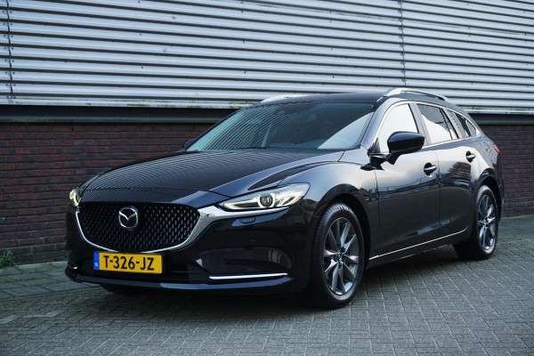 Mazda 6 Sportbreak 2.0 SkyActiv-G 165 Zwart metallic/Trekhaak/Head-Up /Nederlandse auto.