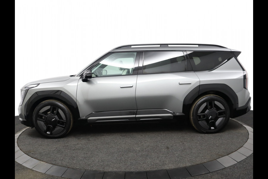 Kia EV9 GT-Line AWD 99.8 kWh - SOH 98,9% Apple Carplay/Android Auto - Cruise Control - Dodehoekdetectie - Elektrische Glazen Schuif-/Kanteldak - Navigatie - Stoel/Stuur Verwarming - Fabrieksgarantie tot 10-2031