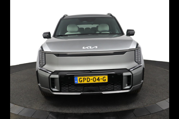 Kia EV9 GT-Line AWD 99.8 kWh - SOH 98,9% Apple Carplay/Android Auto - Cruise Control - Dodehoekdetectie - Elektrische Glazen Schuif-/Kanteldak - Navigatie - Stoel/Stuur Verwarming - Fabrieksgarantie tot 10-2031