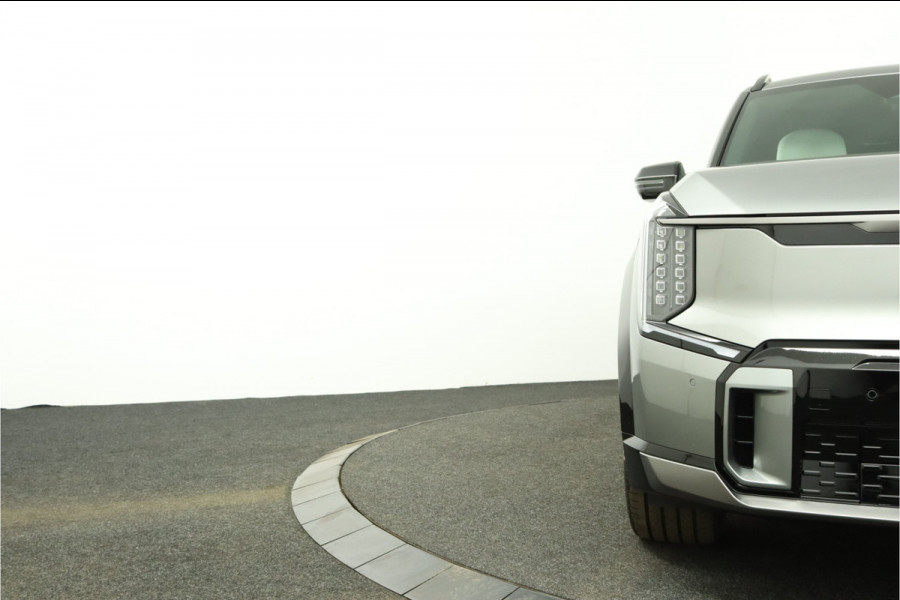 Kia EV9 GT-Line AWD 99.8 kWh - SOH 98,9% Apple Carplay/Android Auto - Cruise Control - Dodehoekdetectie - Elektrische Glazen Schuif-/Kanteldak - Navigatie - Stoel/Stuur Verwarming - Fabrieksgarantie tot 10-2031