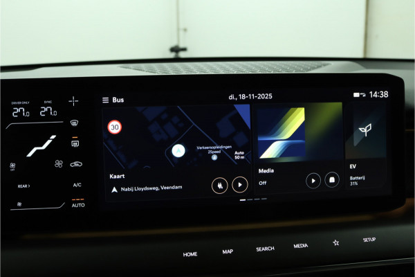 Kia EV9 GT-Line AWD 99.8 kWh - SOH 98,9% Apple Carplay/Android Auto - Cruise Control - Dodehoekdetectie - Elektrische Glazen Schuif-/Kanteldak - Navigatie - Stoel/Stuur Verwarming - Fabrieksgarantie tot 10-2031