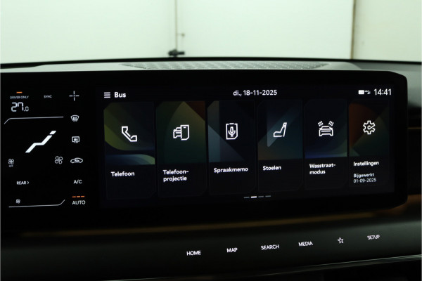 Kia EV9 GT-Line AWD 99.8 kWh - SOH 98,9% Apple Carplay/Android Auto - Cruise Control - Dodehoekdetectie - Elektrische Glazen Schuif-/Kanteldak - Navigatie - Stoel/Stuur Verwarming - Fabrieksgarantie tot 10-2031