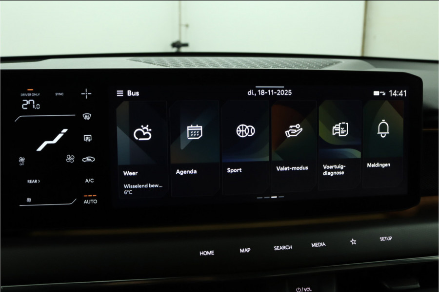 Kia EV9 GT-Line AWD 99.8 kWh - SOH 98,9% Apple Carplay/Android Auto - Cruise Control - Dodehoekdetectie - Elektrische Glazen Schuif-/Kanteldak - Navigatie - Stoel/Stuur Verwarming - Fabrieksgarantie tot 10-2031