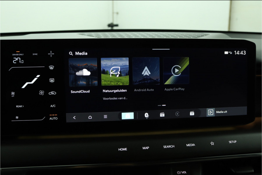 Kia EV9 GT-Line AWD 99.8 kWh - SOH 98,9% Apple Carplay/Android Auto - Cruise Control - Dodehoekdetectie - Elektrische Glazen Schuif-/Kanteldak - Navigatie - Stoel/Stuur Verwarming - Fabrieksgarantie tot 10-2031