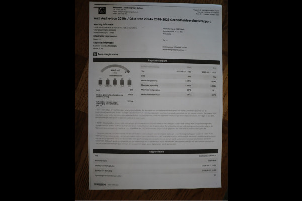 Audi e-tron 50 quattro Business edition Plus 71 kWh / Panoramadak / Sportstoelen / SOH 91%