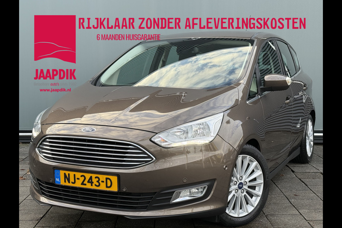 Ford C-MAX BWJ 2017 | 1.0T 126PK Titanium | CLIMA | NAVI | CAMERA A | PDC 2X | LICHTMETAAL | CRUISE |