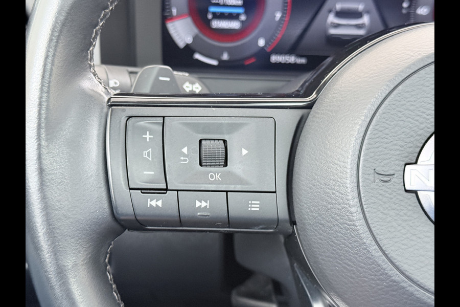 Nissan QASHQAI AUT T158PK MHEV Pano-dak 360°Camera Trekhaak N-Connecta Adaptieve Cruise Hybrid Apple Carplay Android Auto Navi Ecc Pdc DAB Lmv Led Bluetooth Privacy Glas Wifi Xtronic N-Connecta Origineel Nederlandse Auto € 45.000 nieuw