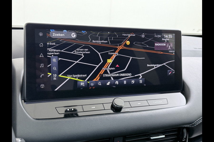 Nissan QASHQAI AUT T158PK MHEV Pano-dak 360°Camera Trekhaak N-Connecta Adaptieve Cruise Hybrid Apple Carplay Android Auto Navi Ecc Pdc DAB Lmv Led Bluetooth Privacy Glas Wifi Xtronic N-Connecta Origineel Nederlandse Auto € 45.000 nieuw