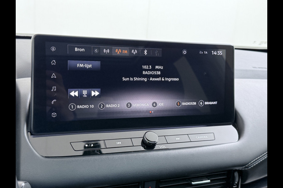 Nissan QASHQAI AUT T158PK MHEV Pano-dak 360°Camera Trekhaak N-Connecta Adaptieve Cruise Hybrid Apple Carplay Android Auto Navi Ecc Pdc DAB Lmv Led Bluetooth Privacy Glas Wifi Xtronic N-Connecta Origineel Nederlandse Auto € 45.000 nieuw