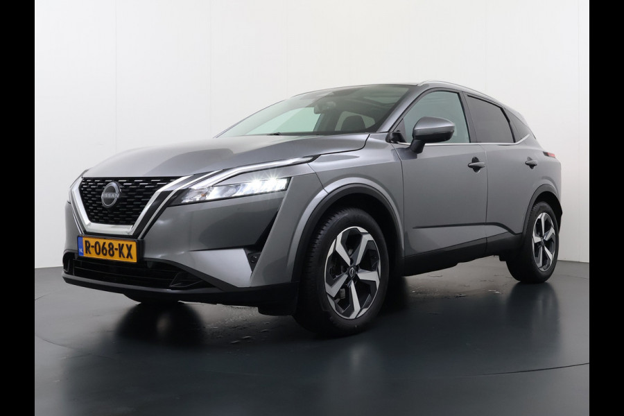Nissan QASHQAI AUT T158PK MHEV Pano-dak 360°Camera Trekhaak N-Connecta Adaptieve Cruise Hybrid Apple Carplay Android Auto Navi Ecc Pdc DAB Lmv Led Bluetooth Privacy Glas Wifi Xtronic N-Connecta Origineel Nederlandse Auto € 45.000 nieuw