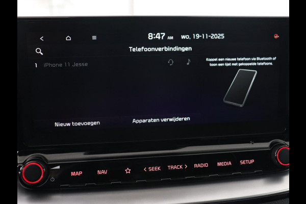 Kia Ceed 1.5 T-GDi MHEV GT-Line | 160pk | Camera | Carplay | Navigatie | Sportstuur | DAB | Parkeerhulp | Getint glas | Cruise control