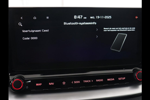 Kia Ceed 1.5 T-GDi MHEV GT-Line | 160pk | Camera | Carplay | Navigatie | Sportstuur | DAB | Parkeerhulp | Getint glas | Cruise control
