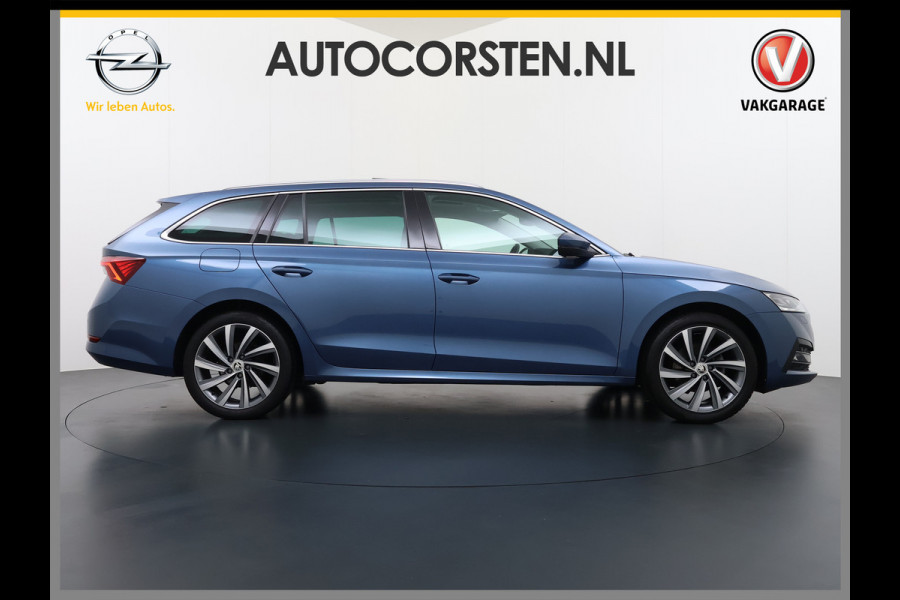Škoda Octavia Combi 1.5T 150PK Pano-Dak Adap.Cruise Navi Trekhaak Ecc Apple Carplay Android Auto First Edition Elek.Achterklep Virtual Cockpit Pdc Keyless Wifi 1e Eigenaar Origineel Nederlandse Auto