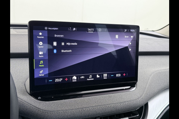 Škoda ENYAQ iV 80 Trekhaak Camera 1/2 Leer Apple Carplay Android First Edition Navi Ecc 19"lm PDC-a+v Cruise Control E-Call SOH.90% Stuurverwarming Led Isofix Keyless-Go DAB Rijstrooksensor Origineel Nederlandse Auto Nieuwprijs €49.645,-