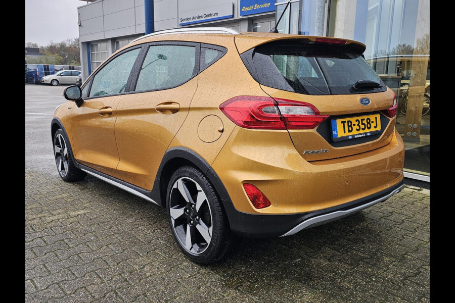 Ford Fiesta 1.0 EcoBoost Active First Edition 125 pk | Adaptieve cruise control | Climate control | Voorruitverwarming | Navigatie | PDC | 17'' velgen | Lane assist | Dealeronderhouden etc.