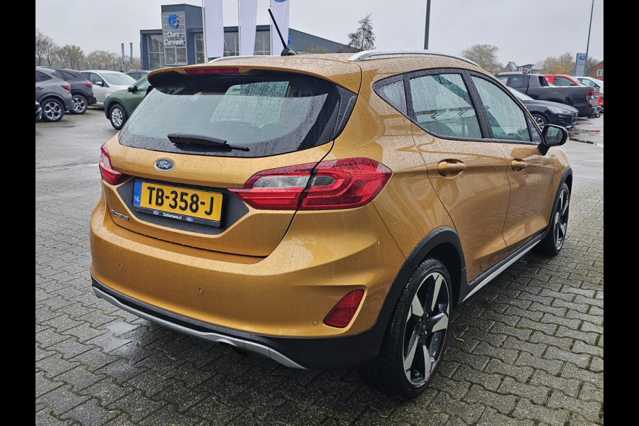 Ford Fiesta 1.0 EcoBoost Active First Edition 125 pk | Adaptieve cruise control | Climate control | Voorruitverwarming | Navigatie | PDC | 17'' velgen | Lane assist | Dealeronderhouden etc.