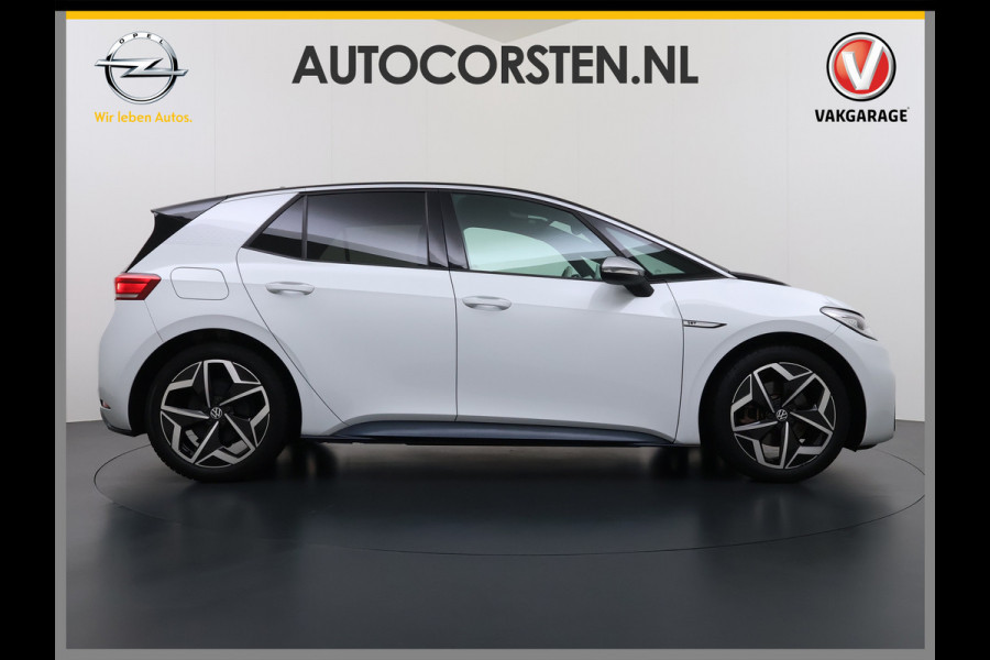 Volkswagen ID.3 First Plus 58kWh Apple Carplay Android Auto Adap.Cruise 19"lm Navi Camera Pdc Stoel+Stuurverwarming Keyless Advanced Matrix Led Led-a.licht Dynamisch Lmv Isofix DAB Privacy Glas Rijstrooksensor soh 86% 1e Eigenaar Origineel Nederlandse Auto Nieuwprijs €43.675,-