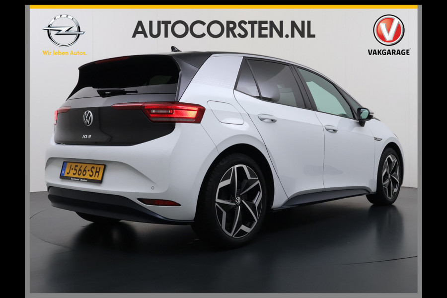 Volkswagen ID.3 First Plus 58kWh Apple Carplay Android Auto Adap.Cruise 19"lm Navi Camera Pdc Stoel+Stuurverwarming Keyless Advanced Matrix Led Led-a.licht Dynamisch Lmv Isofix DAB Privacy Glas Rijstrooksensor soh 86% 1e Eigenaar Origineel Nederlandse Auto Nieuwprijs €43.675,-