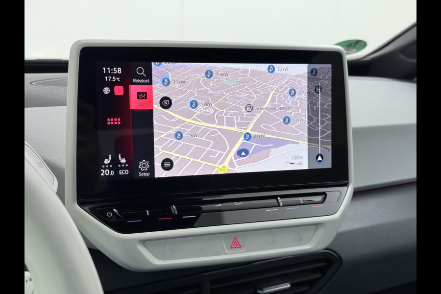 Volkswagen ID.3 First Plus 58kWh Apple Carplay Android Auto Adap.Cruise 19"lm Navi Camera Pdc Stoel+Stuurverwarming Keyless Advanced Matrix Led Led-a.licht Dynamisch Lmv Isofix DAB Privacy Glas Rijstrooksensor soh 86% 1e Eigenaar Origineel Nederlandse Auto Nieuwprijs €43.675,-