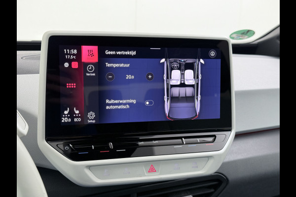 Volkswagen ID.3 First Plus 58kWh Apple Carplay Android Auto Adap.Cruise 19"lm Navi Camera Pdc Stoel+Stuurverwarming Keyless Advanced Matrix Led Led-a.licht Dynamisch Lmv Isofix DAB Privacy Glas Rijstrooksensor soh 86% 1e Eigenaar Origineel Nederlandse Auto Nieuwprijs €43.675,-