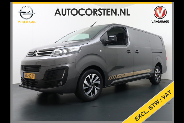 Peugeot Expert 2.0D 145pk XL L3H1 3-Persoons Navi Apple Carplay Android Auto Cruise Pdc 2X Schuifdeur Cruise DAB+ Bordherkenning WiFi Citroen Connect Regen/Lichtsensor Dodehoeksensor SpoorAssist Voorruit+Wisserverwarmd 1e Eigenaar Euro 6 370Nm koppel