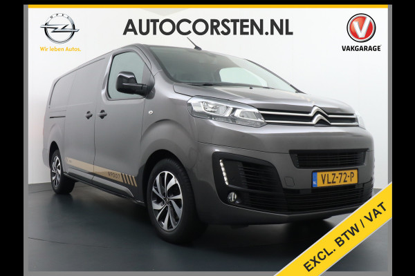 Peugeot Expert 2.0D 145pk XL L3H1 3-Persoons Navi Apple Carplay Android Auto Cruise Pdc 2X Schuifdeur Cruise DAB+ Bordherkenning WiFi Citroen Connect Regen/Lichtsensor Dodehoeksensor SpoorAssist Voorruit+Wisserverwarmd 1e Eigenaar Euro 6 370Nm koppel