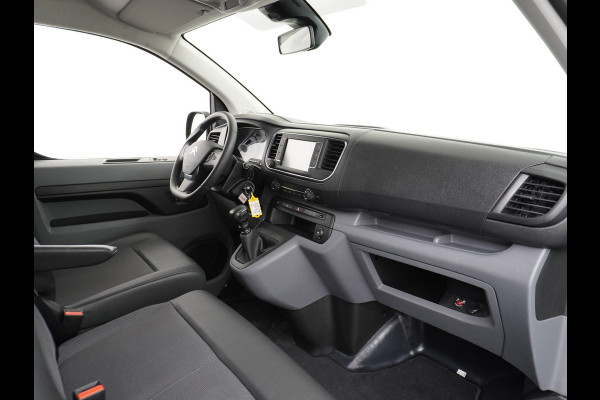 Peugeot Expert 2.0D 145pk XL L3H1 3-Persoons Navi Apple Carplay Android Auto Cruise Pdc 2X Schuifdeur Cruise DAB+ Bordherkenning WiFi Citroen Connect Regen/Lichtsensor Dodehoeksensor SpoorAssist Voorruit+Wisserverwarmd 1e Eigenaar Euro 6 370Nm koppel