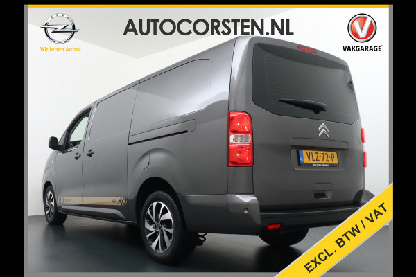 Opel Vivaro 2.0D 145pk XL L3H1 3-Persoons Navi Apple Carplay Android Auto Cruise Pdc 2X Schuifdeur Cruise DAB+ Bordherkenning WiFi Citroen Connect Regen/Lichtsensor Dodehoeksensor SpoorAssist Voorruit+Wisserverwarmd 1e Eigenaar Euro 6 370Nm koppel