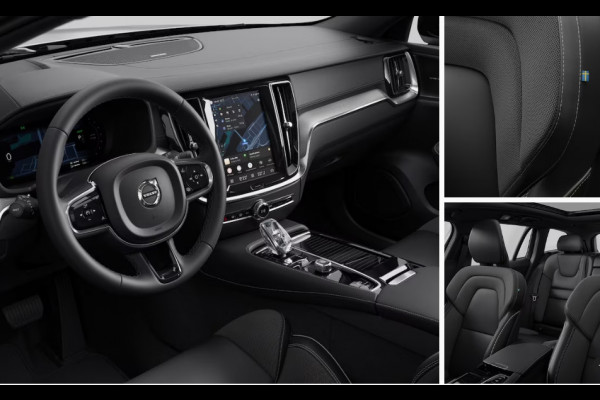 Volvo V60 T8 455PK Automaat AWD Plus Perform. Ed. Dark Polestar Optimalisatie / Glossy black Logo voor en achterzijde / Long Range / 360 Camera / Harman Kardon audio / Head-up display / Panorama dak / Apple carplay / Android auto /