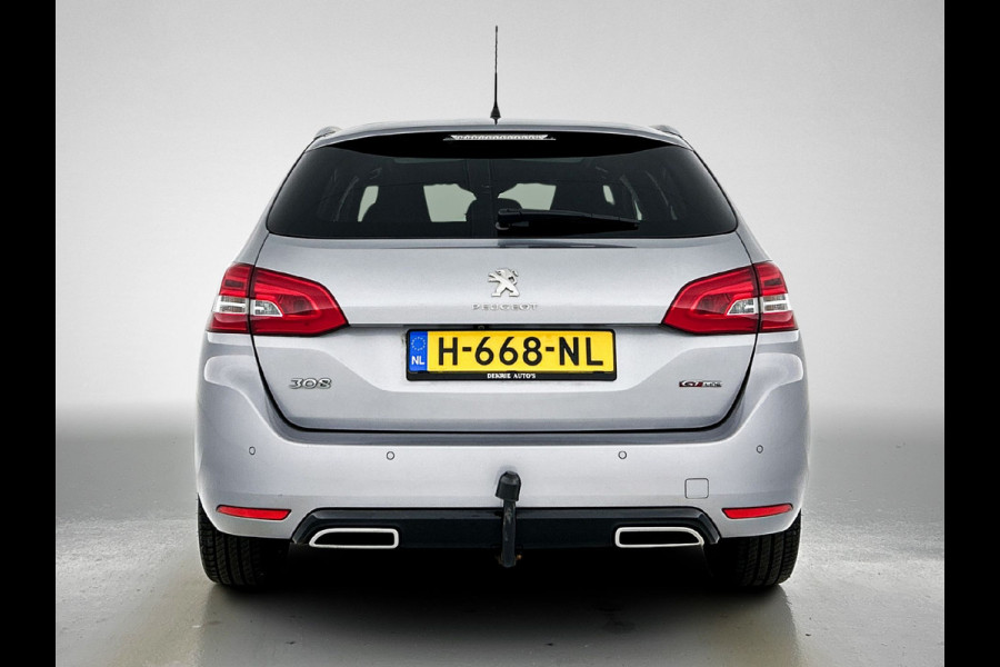 Peugeot 308 SW 1.5 HDi 131PK Automaat GT-Line / Panoramadak / Trekhaak / Xenon / Airco-ecc / 1/2 Leder / Apk 03-2026