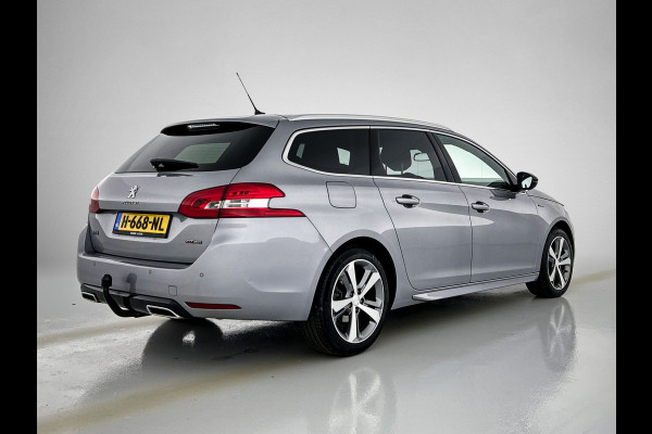 Peugeot 308 SW 1.5 HDi 131PK Automaat GT-Line / Panoramadak / Trekhaak / Xenon / Airco-ecc / 1/2 Leder / Apk 03-2026