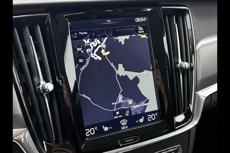 Volvo V90 D4 190PK Automaat Momentum / Navigatie / Adap-cruise / park-assist / Memory sportseats / leder int. / Trekhaak / 18" Lmv / Apk 04-2026
