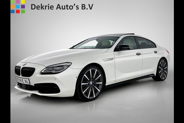 BMW 6 Serie Gran Coupé 313PK 640xd Euro6 High Executive Performance / Airco-ecc / Navi / schuif-Panorama dak / Leder / Pcc-camera