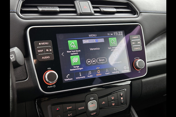 Nissan Leaf Electric+ 160kW / 62kWh +/- 385KM / 100% Elektrisch, 100% Stijlvol  / Pdc.+Camera /Navigatie / Airco-ecc./ Stoelverwarming  / / Apk 09-2026