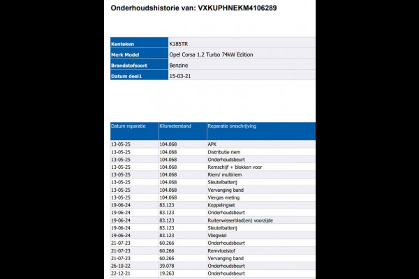 Opel Corsa 1.2 Edition / Trekhaak / Distributie bij 104dkm.vervangen / Airco / Pdc. / Navigatie / Edition+Licht-Zicht Pakket / Apk 03-2027
