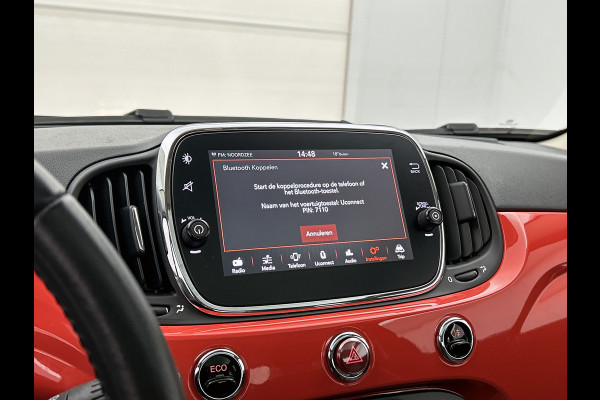 Fiat 500 0.9 TwinAir Turbo Lounge / Panoramadak / Airco / Cruise controle / Lm velgen / Apk 10-2026