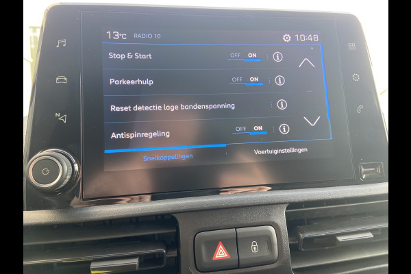 Peugeot Partner 1.5HDI 3-Pers.Carplay Navi* EURO6 Airco Mirror-Link Cruise Control Pdc Bluetooth Pro Betonplex vloer Wandbetimmering Schuifdeur Achterdeuren Origineel Nederlandse Auto