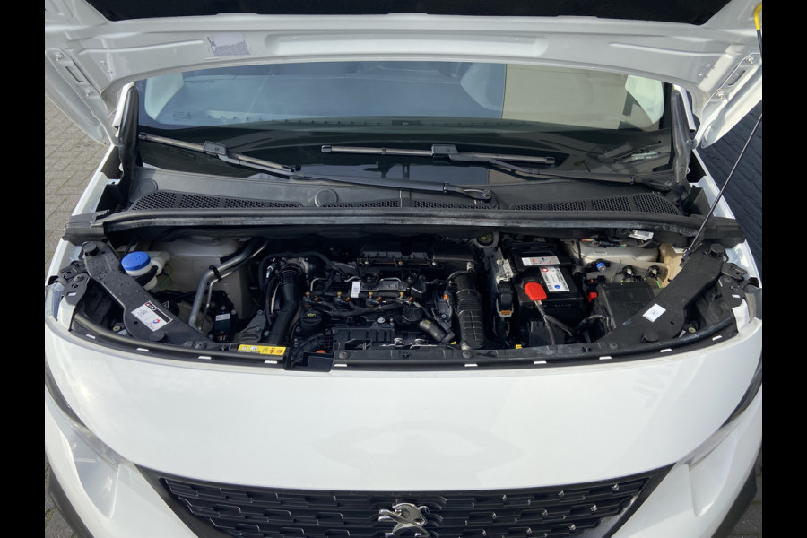 Peugeot Partner 1.5HDI 3-Pers.Carplay Navi* EURO6 Airco Mirror-Link Cruise Control Pdc Bluetooth Pro Betonplex vloer Wandbetimmering Schuifdeur Achterdeuren Origineel Nederlandse Auto