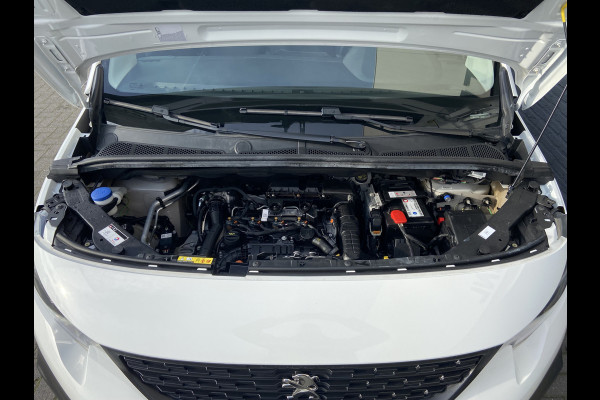 Peugeot Partner 1.5HDI 3-Pers.Carplay Navi* EURO6 Airco Mirror-Link Cruise Control Pdc Bluetooth Pro Betonplex vloer Wandbetimmering Schuifdeur Achterdeuren Origineel Nederlandse Auto